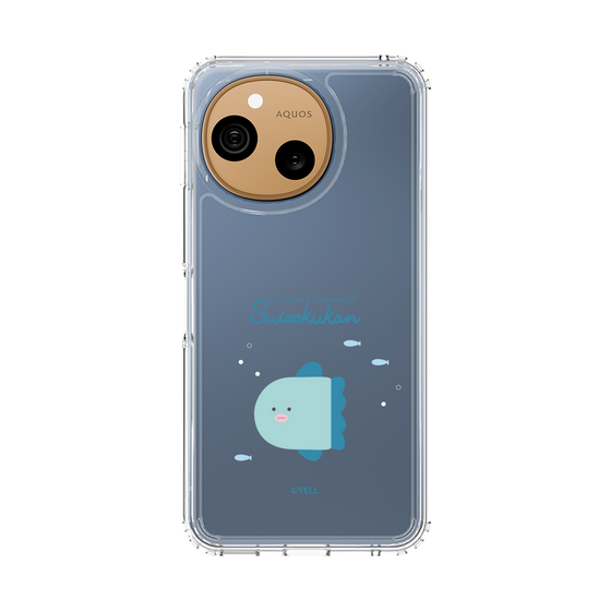 スリムプロテクションケース［ つぶらな瞳の仲間達 - つぶらな瞳の水族館 - まんぼう ］