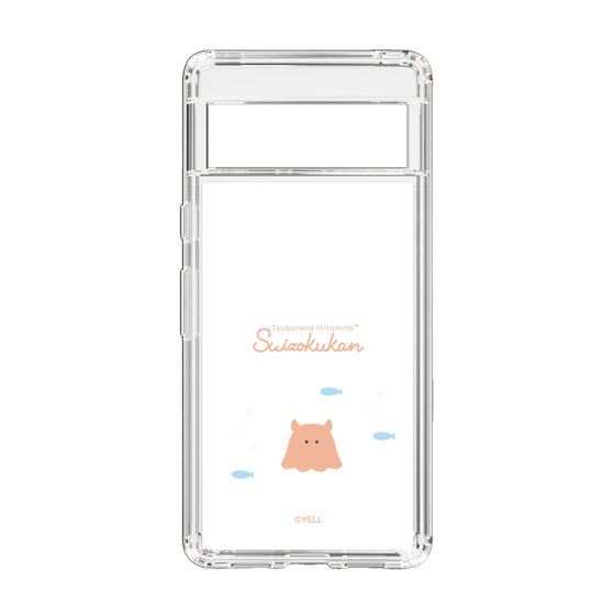 スリムプロテクションケース［ つぶらな瞳の仲間達 - つぶらな瞳の水族館 - めんだこ ］