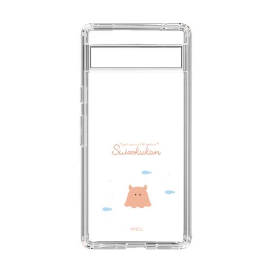 スリムプロテクションケース［ つぶらな瞳の仲間達 - つぶらな瞳の水族館 - めんだこ ］