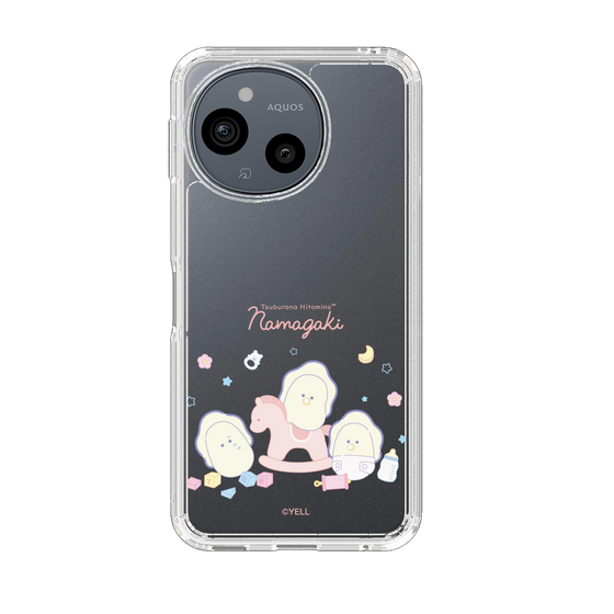 スリムプロテクションケース［ つぶらな瞳の仲間達 - つぶらな瞳のなまがき - 日常 ］