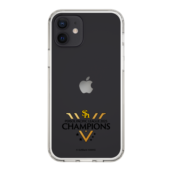 スリムプロテクションケース［ 福岡ソフトバンクホークス - PERSOL PACIFIC LEAGUE 2025 CHAMOIONS ロゴ - クリア ］