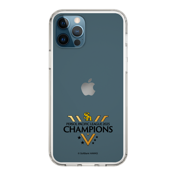 スリムプロテクションケース［ 福岡ソフトバンクホークス - PERSOL PACIFIC LEAGUE 2025 CHAMOIONS ロゴ - クリア ］