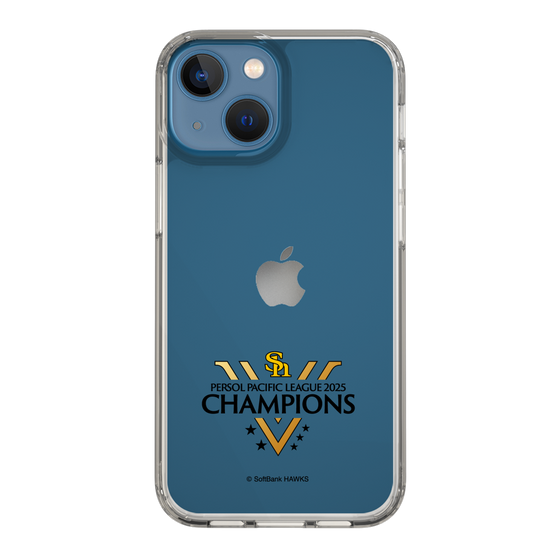 スリムプロテクションケース［ 福岡ソフトバンクホークス - PERSOL PACIFIC LEAGUE 2025 CHAMOIONS ロゴ - クリア ］