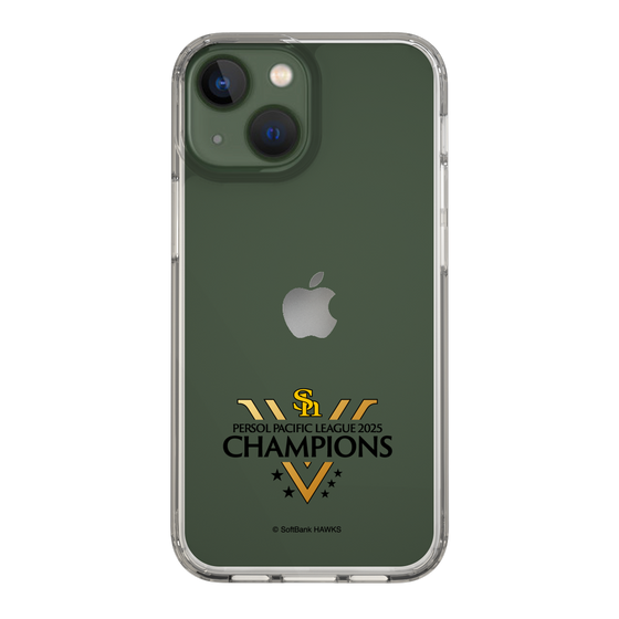 スリムプロテクションケース［ 福岡ソフトバンクホークス - PERSOL PACIFIC LEAGUE 2025 CHAMOIONS ロゴ - クリア ］