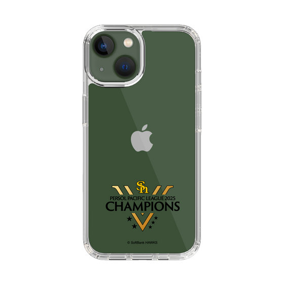 スリムプロテクションケース［ 福岡ソフトバンクホークス - PERSOL PACIFIC LEAGUE 2025 CHAMOIONS ロゴ - クリア ］