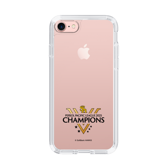 スリムプロテクションケース［ 福岡ソフトバンクホークス - PERSOL PACIFIC LEAGUE 2025 CHAMOIONS ロゴ - クリア ］