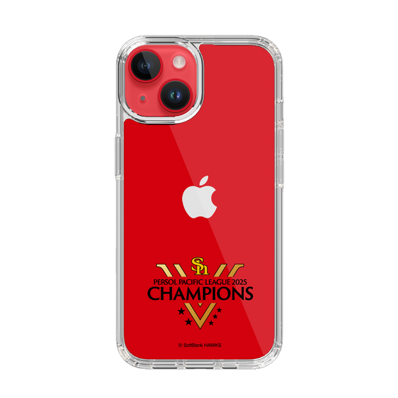 スリムプロテクションケース［ 福岡ソフトバンクホークス - PERSOL PACIFIC LEAGUE 2025 CHAMOIONS ロゴ - クリア ］