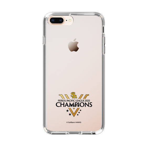 スリムプロテクションケース［ 福岡ソフトバンクホークス - PERSOL PACIFIC LEAGUE 2025 CHAMOIONS ロゴ - クリア ］