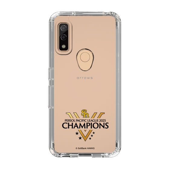 スリムプロテクションケース［ 福岡ソフトバンクホークス - PERSOL PACIFIC LEAGUE 2025 CHAMOIONS ロゴ - クリア ］