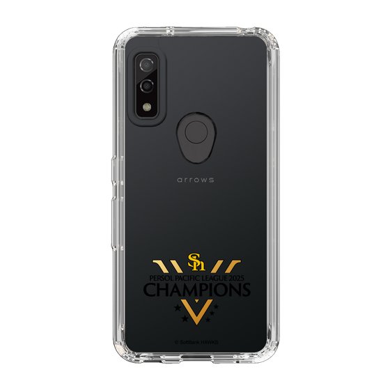 スリムプロテクションケース［ 福岡ソフトバンクホークス - PERSOL PACIFIC LEAGUE 2025 CHAMOIONS ロゴ - クリア ］