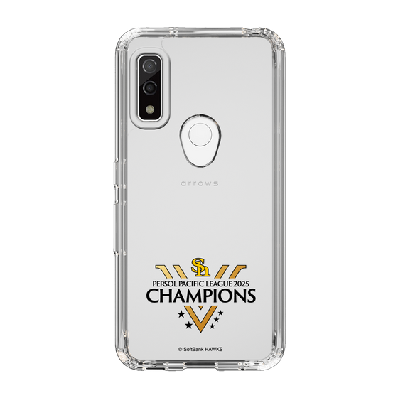 スリムプロテクションケース［ 福岡ソフトバンクホークス - PERSOL PACIFIC LEAGUE 2025 CHAMOIONS ロゴ - クリア ］