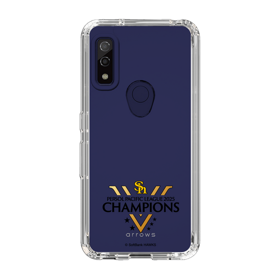 スリムプロテクションケース［ 福岡ソフトバンクホークス - PERSOL PACIFIC LEAGUE 2025 CHAMOIONS ロゴ - クリア ］