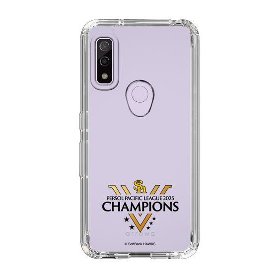 スリムプロテクションケース［ 福岡ソフトバンクホークス - PERSOL PACIFIC LEAGUE 2025 CHAMOIONS ロゴ - クリア ］