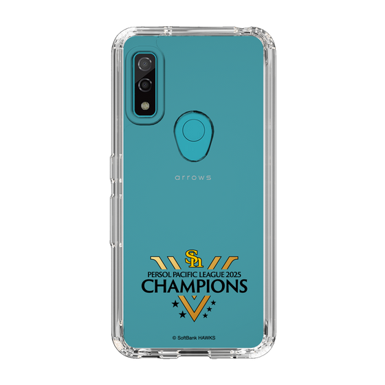 スリムプロテクションケース［ 福岡ソフトバンクホークス - PERSOL PACIFIC LEAGUE 2025 CHAMOIONS ロゴ - クリア ］