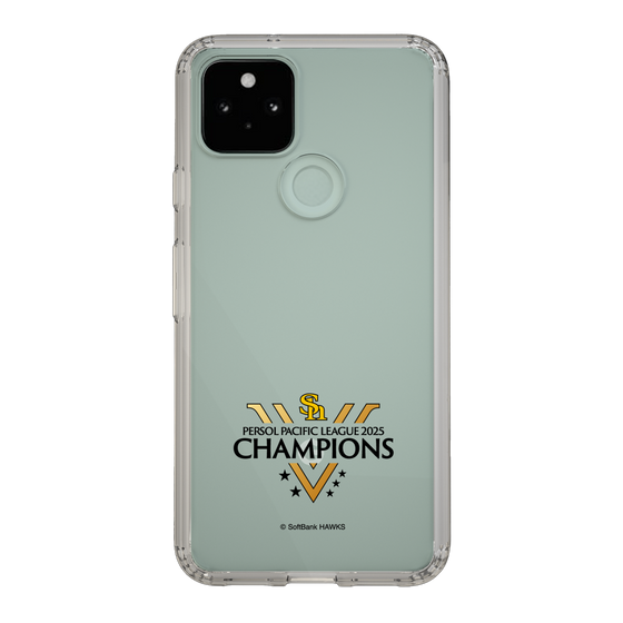 スリムプロテクションケース［ 福岡ソフトバンクホークス - PERSOL PACIFIC LEAGUE 2025 CHAMOIONS ロゴ - クリア ］