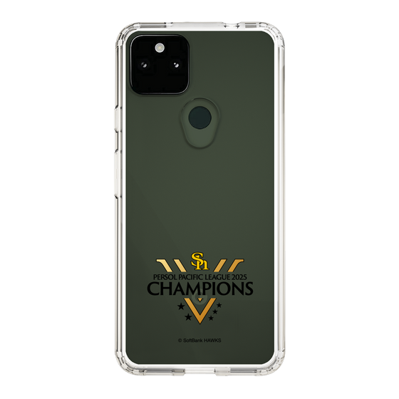 スリムプロテクションケース［ 福岡ソフトバンクホークス - PERSOL PACIFIC LEAGUE 2025 CHAMOIONS ロゴ - クリア ］