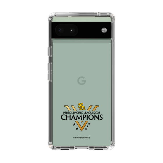 スリムプロテクションケース［ 福岡ソフトバンクホークス - PERSOL PACIFIC LEAGUE 2025 CHAMOIONS ロゴ - クリア ］