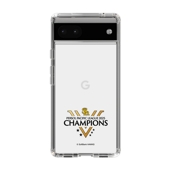 スリムプロテクションケース［ 福岡ソフトバンクホークス - PERSOL PACIFIC LEAGUE 2025 CHAMOIONS ロゴ - クリア ］