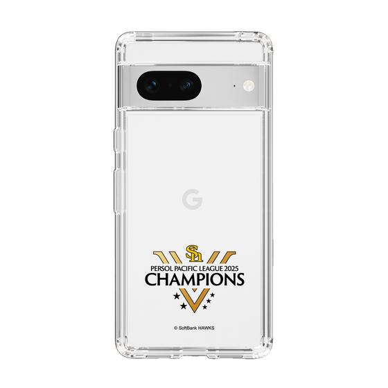 スリムプロテクションケース［ 福岡ソフトバンクホークス - PERSOL PACIFIC LEAGUE 2025 CHAMOIONS ロゴ - クリア ］