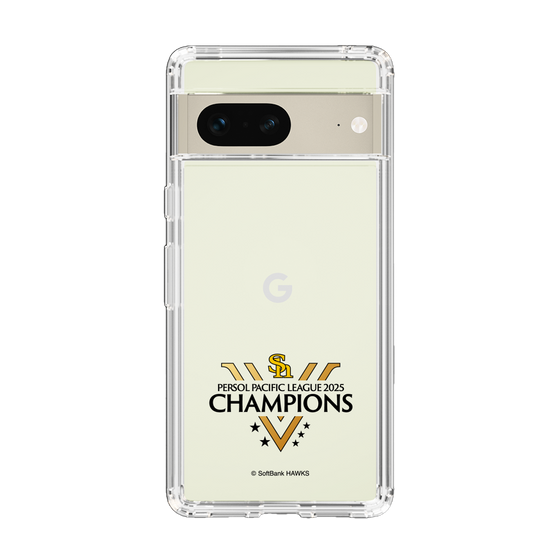 スリムプロテクションケース［ 福岡ソフトバンクホークス - PERSOL PACIFIC LEAGUE 2025 CHAMOIONS ロゴ - クリア ］