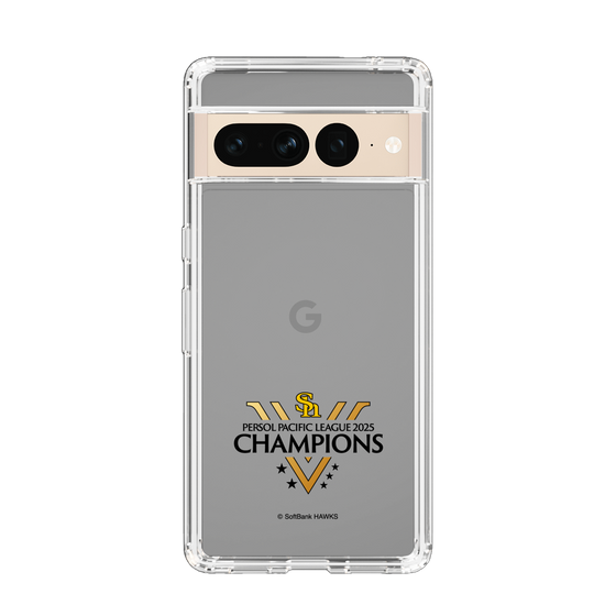 スリムプロテクションケース［ 福岡ソフトバンクホークス - PERSOL PACIFIC LEAGUE 2025 CHAMOIONS ロゴ - クリア ］
