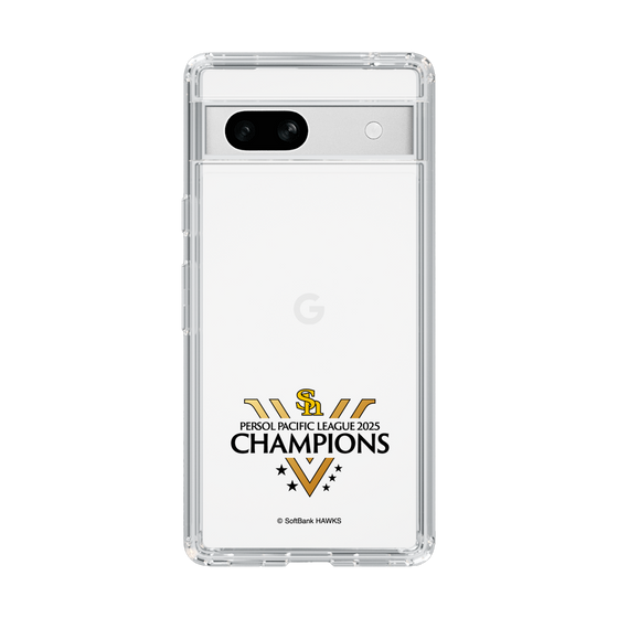 スリムプロテクションケース［ 福岡ソフトバンクホークス - PERSOL PACIFIC LEAGUE 2025 CHAMOIONS ロゴ - クリア ］
