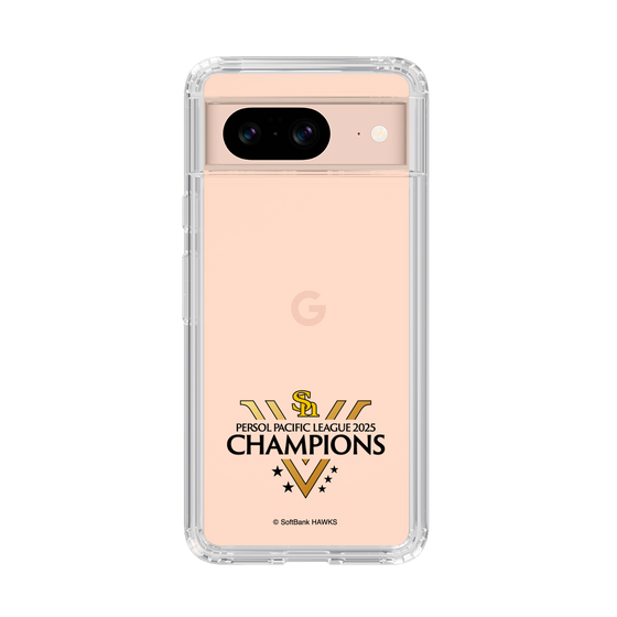 スリムプロテクションケース［ 福岡ソフトバンクホークス - PERSOL PACIFIC LEAGUE 2025 CHAMOIONS ロゴ - クリア ］