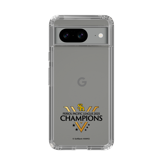 スリムプロテクションケース［ 福岡ソフトバンクホークス - PERSOL PACIFIC LEAGUE 2025 CHAMOIONS ロゴ - クリア ］