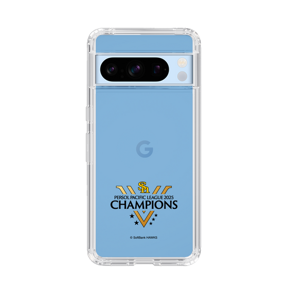 スリムプロテクションケース［ 福岡ソフトバンクホークス - PERSOL PACIFIC LEAGUE 2025 CHAMOIONS ロゴ - クリア ］