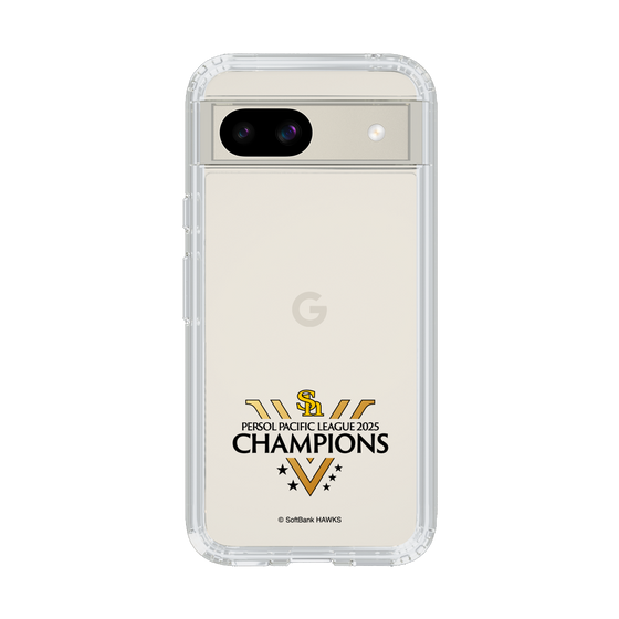 スリムプロテクションケース［ 福岡ソフトバンクホークス - PERSOL PACIFIC LEAGUE 2025 CHAMOIONS ロゴ - クリア ］
