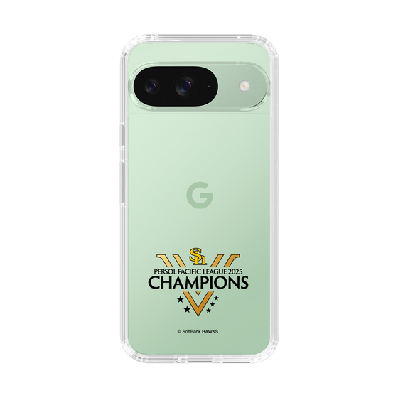 スリムプロテクションケース［ 福岡ソフトバンクホークス - PERSOL PACIFIC LEAGUE 2025 CHAMOIONS ロゴ - クリア ］