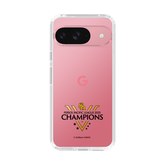 スリムプロテクションケース［ 福岡ソフトバンクホークス - PERSOL PACIFIC LEAGUE 2025 CHAMOIONS ロゴ - クリア ］