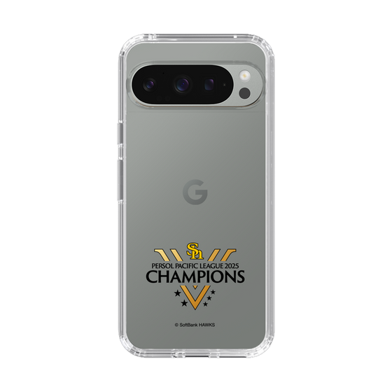 スリムプロテクションケース［ 福岡ソフトバンクホークス - PERSOL PACIFIC LEAGUE 2025 CHAMOIONS ロゴ - クリア ］