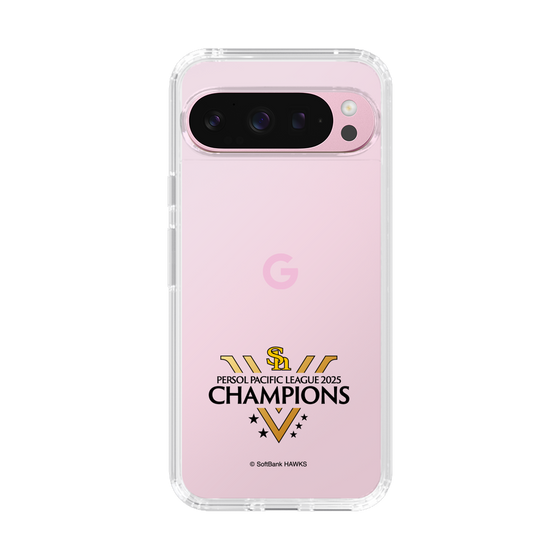 スリムプロテクションケース［ 福岡ソフトバンクホークス - PERSOL PACIFIC LEAGUE 2025 CHAMOIONS ロゴ - クリア ］