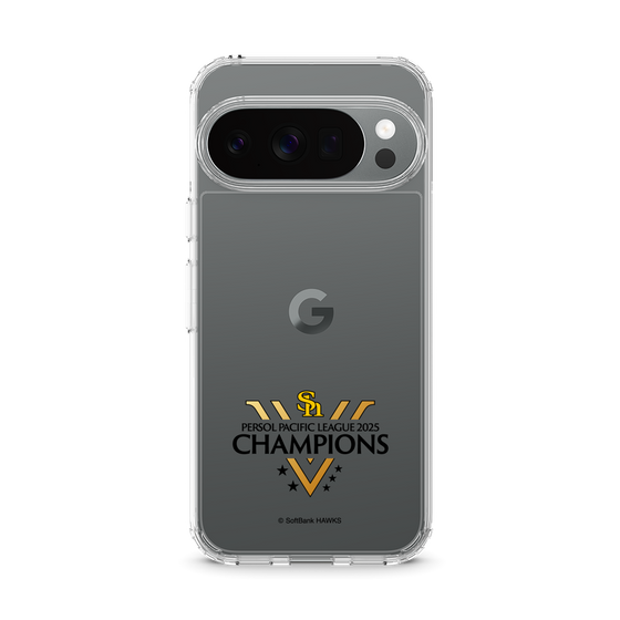 スリムプロテクションケース［ 福岡ソフトバンクホークス - PERSOL PACIFIC LEAGUE 2025 CHAMOIONS ロゴ - クリア ］