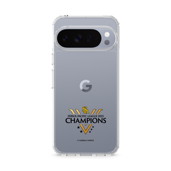 スリムプロテクションケース［ 福岡ソフトバンクホークス - PERSOL PACIFIC LEAGUE 2025 CHAMOIONS ロゴ - クリア ］