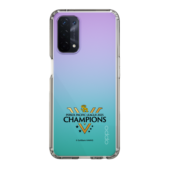 スリムプロテクションケース［ 福岡ソフトバンクホークス - PERSOL PACIFIC LEAGUE 2025 CHAMOIONS ロゴ - クリア ］
