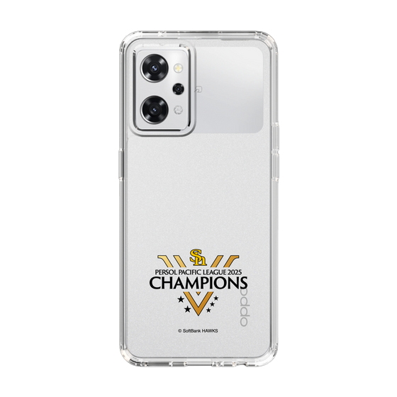 スリムプロテクションケース［ 福岡ソフトバンクホークス - PERSOL PACIFIC LEAGUE 2025 CHAMOIONS ロゴ - クリア ］