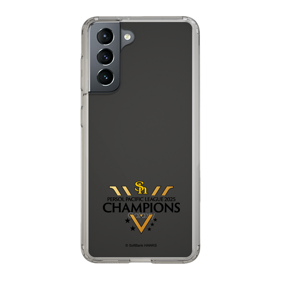 スリムプロテクションケース［ 福岡ソフトバンクホークス - PERSOL PACIFIC LEAGUE 2025 CHAMOIONS ロゴ - クリア ］