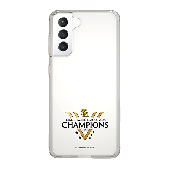 スリムプロテクションケース［ 福岡ソフトバンクホークス - PERSOL PACIFIC LEAGUE 2025 CHAMOIONS ロゴ - クリア ］