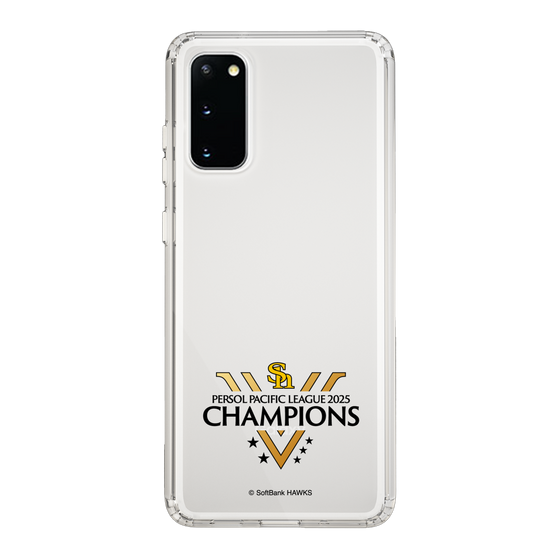 スリムプロテクションケース［ 福岡ソフトバンクホークス - PERSOL PACIFIC LEAGUE 2025 CHAMOIONS ロゴ - クリア ］