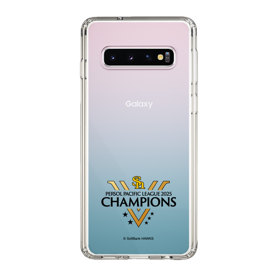スリムプロテクションケース［ 福岡ソフトバンクホークス - PERSOL PACIFIC LEAGUE 2025 CHAMOIONS ロゴ - クリア ］