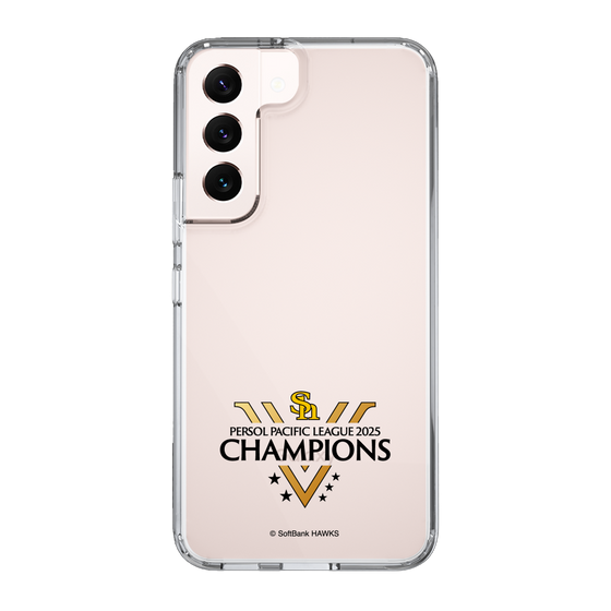 スリムプロテクションケース［ 福岡ソフトバンクホークス - PERSOL PACIFIC LEAGUE 2025 CHAMOIONS ロゴ - クリア ］