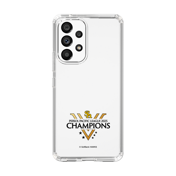 スリムプロテクションケース［ 福岡ソフトバンクホークス - PERSOL PACIFIC LEAGUE 2025 CHAMOIONS ロゴ - クリア ］