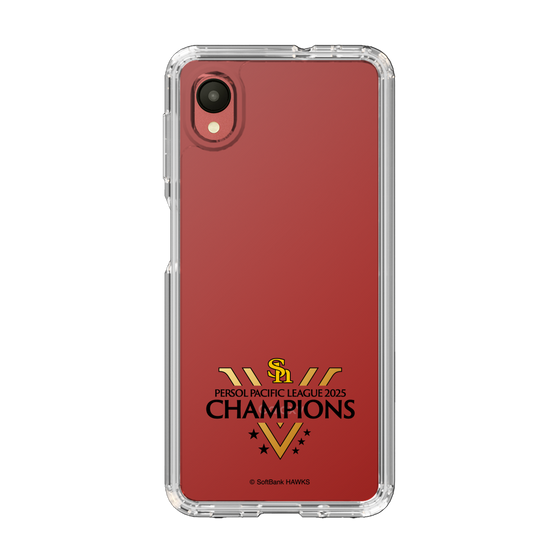 スリムプロテクションケース［ 福岡ソフトバンクホークス - PERSOL PACIFIC LEAGUE 2025 CHAMOIONS ロゴ - クリア ］