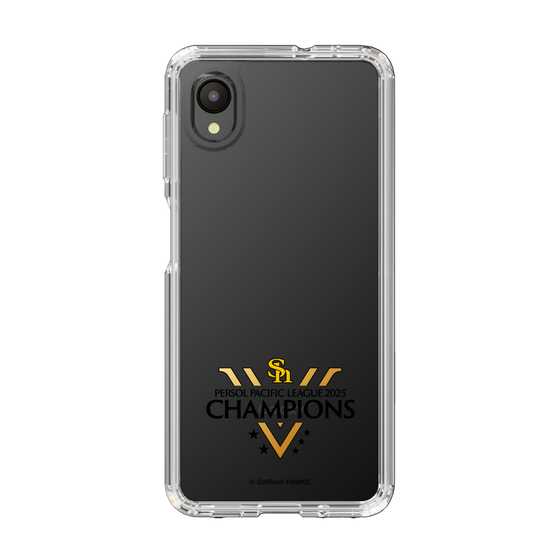 スリムプロテクションケース［ 福岡ソフトバンクホークス - PERSOL PACIFIC LEAGUE 2025 CHAMOIONS ロゴ - クリア ］