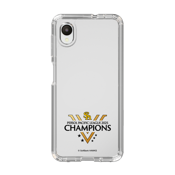 スリムプロテクションケース［ 福岡ソフトバンクホークス - PERSOL PACIFIC LEAGUE 2025 CHAMOIONS ロゴ - クリア ］