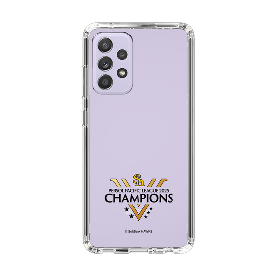 スリムプロテクションケース［ 福岡ソフトバンクホークス - PERSOL PACIFIC LEAGUE 2025 CHAMOIONS ロゴ - クリア ］