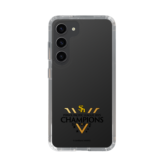 スリムプロテクションケース［ 福岡ソフトバンクホークス - PERSOL PACIFIC LEAGUE 2025 CHAMOIONS ロゴ - クリア ］