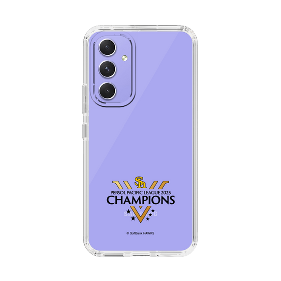 スリムプロテクションケース［ 福岡ソフトバンクホークス - PERSOL PACIFIC LEAGUE 2025 CHAMOIONS ロゴ - クリア ］